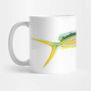 Mahi Mahi Line Art Design Mug